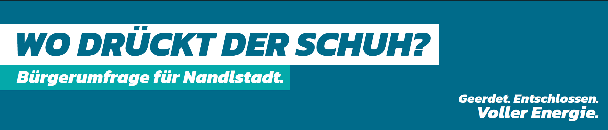 Bürgerumfrage für den Markt Nandlstadt