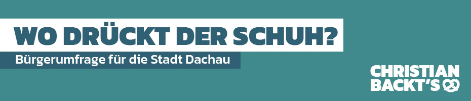 Bürgerumfrage für Dachau - Teilnahme bis 6. Januar möglich!!!