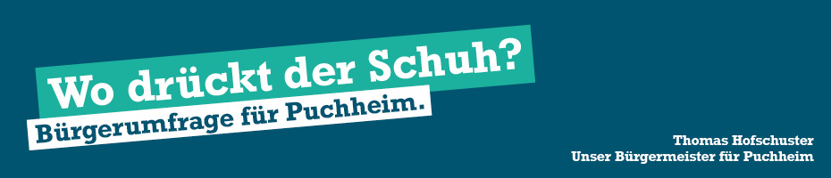 Bürgerumfrage für die Stadt Puchheim