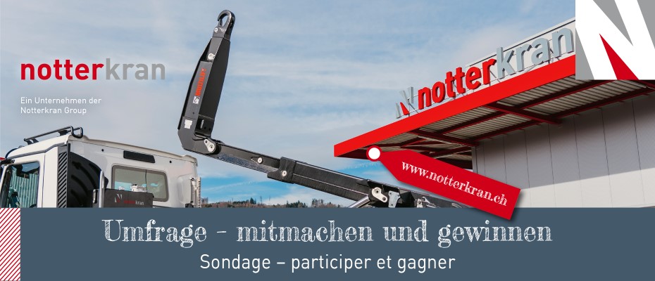 Umfrage zur Firma Notterkran AG - 2024