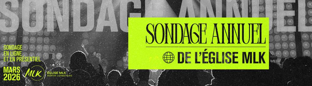 Sondage - Eglise MLK - 2026